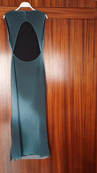 Vestido nuevo Pull&Bear floral espalda abierta s