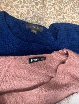 Lote 4 jerseys mujer talla L/XL