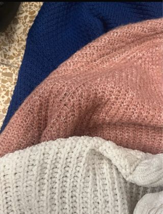 Lote 4 jerseys mujer talla L/XL