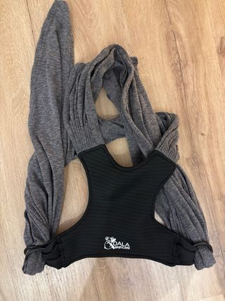 Fular portabebés Koala Babycare gris