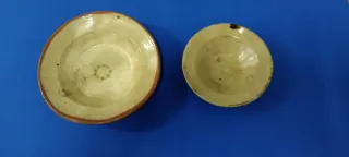 Ceramica popolare catalana del XIX secolo / Piatti di 'TROS'