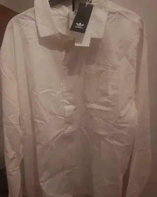 Camisa Adidas Talla XL Blanca