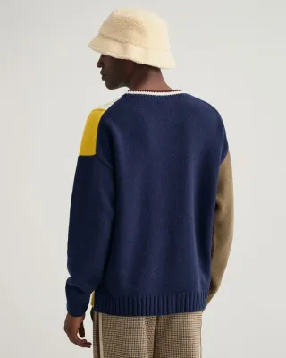 Jersey oversize Gant multicolor