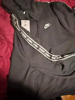 Sudadera Nike Negra Talla XL