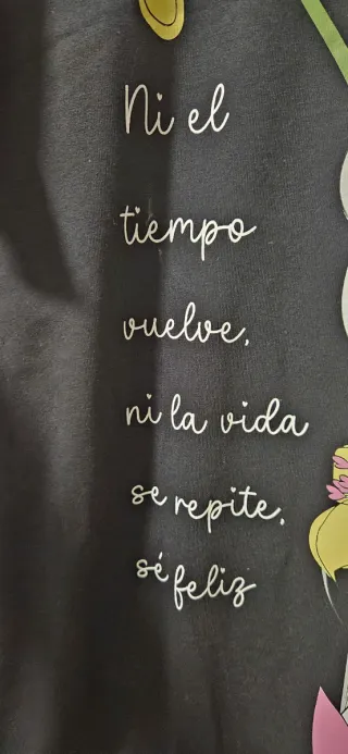 Vestido La Vida no vuelve de Keep and Trendy Negr