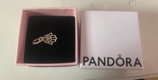 Pandora Hamsa Hand Charm Plata