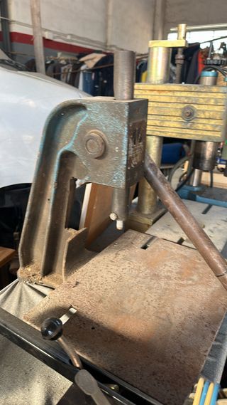 Prensa de husillo manual