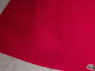 Bufanda Lacoste Roja
