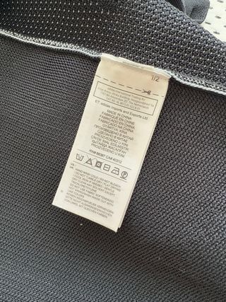 Chaqueta Adidas Gris y Negra