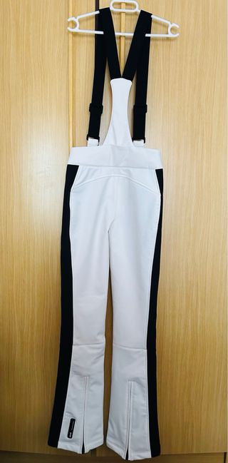 PANTALÓN DE ESQUÍ TALLA XS ZARA BLANCO Y NEGRO