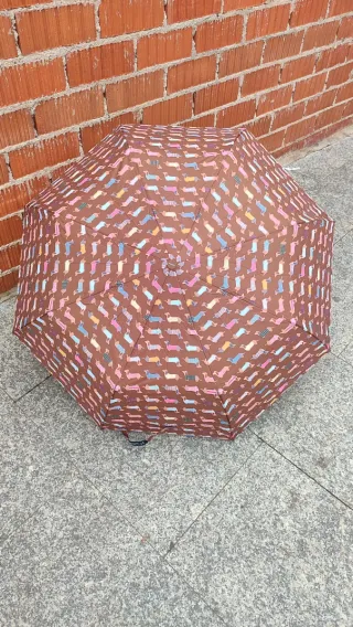 Paraguas perritos teckel multicolor