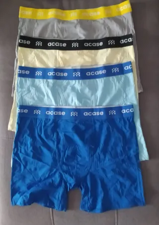Boxers Accase XXL 4 Unidades Nuevos
