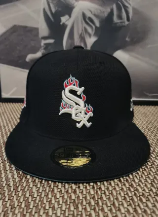 Gorra New Era 59Fifty Negra y Multicolor 7.3/8
