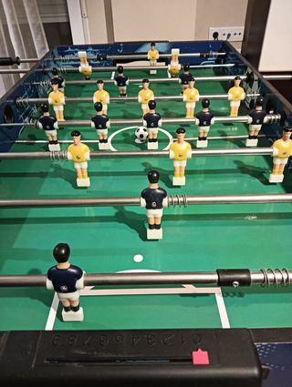 mesa grande de juegos