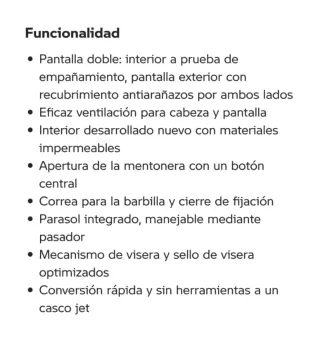 Casco Moto BMW System Carbon 7