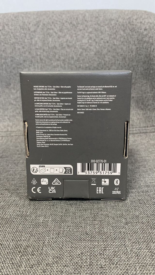 Garmin Fenix 7S Pro Solar GPS Watch