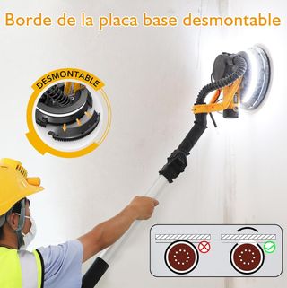 Lijadora de Pared y Techo 880W
