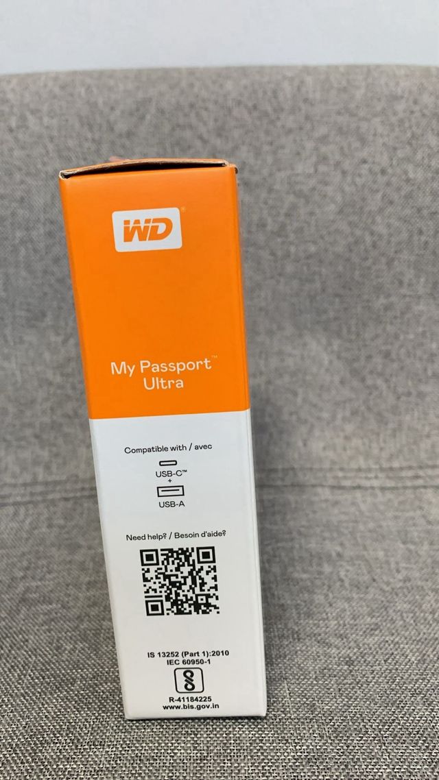 Disco Duro Externo WD 2TB My Passport Ultra