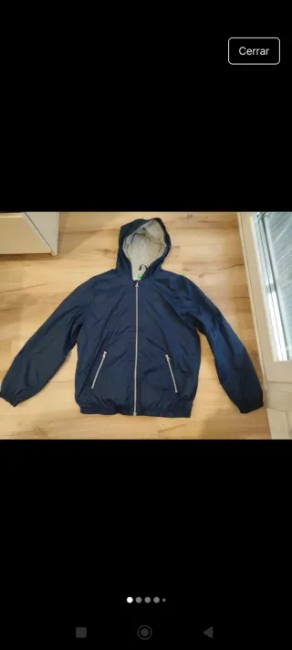 Chaqueta impermeable niño Benetton T.11-12