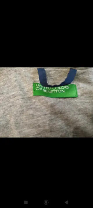 Chaqueta impermeable niño Benetton T.11-12