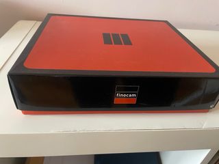 Agenda de piel marrón