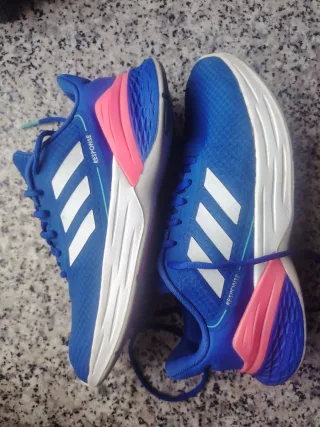Zapatillas Adidas Response Mujer Azul/Rosa