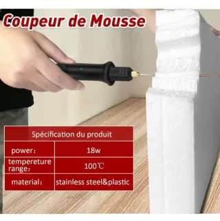 Cortador de Espuma Eléctrica 3-en-1