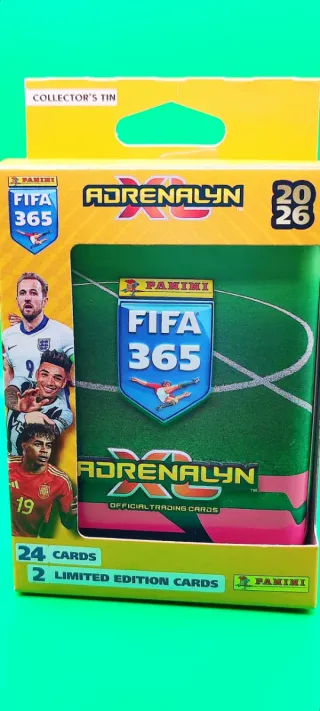 Cofanetto Tin Box tascabile Panini 2026 FIFA 365