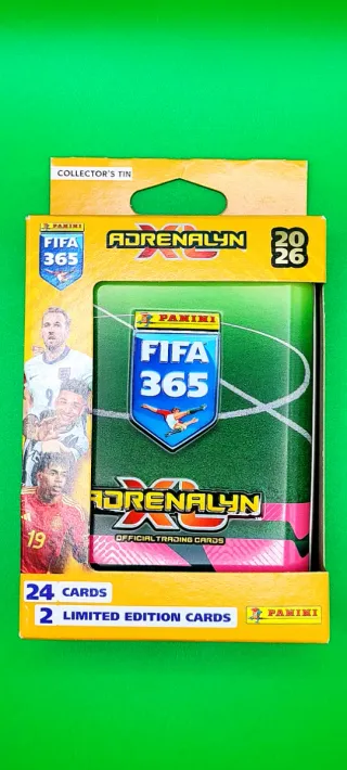 Cofanetto Tin Box tascabile Panini 2026 FIFA 365