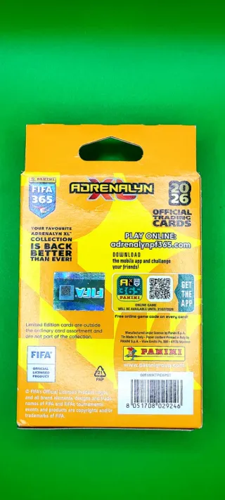 Cofanetto Tin Box tascabile Panini 2026 FIFA 365