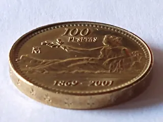 Moneda conmemorativa 100 pesetas
