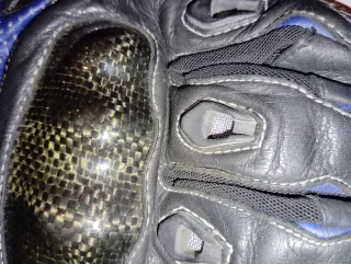 Guantes Rocco Moto Negro y Azul