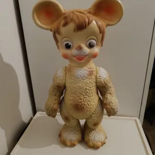 Pupazzo Ledraplastic Vintage Originale Collezione