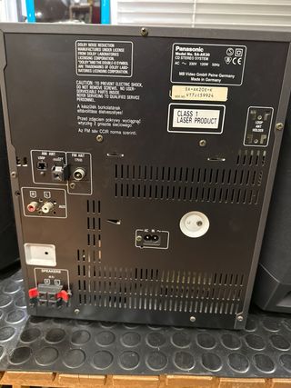 Equipo de música Panasonic SA-AK20