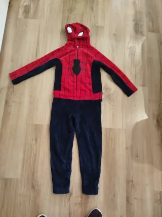 Pijama Spiderman niño invierno 9-10 años