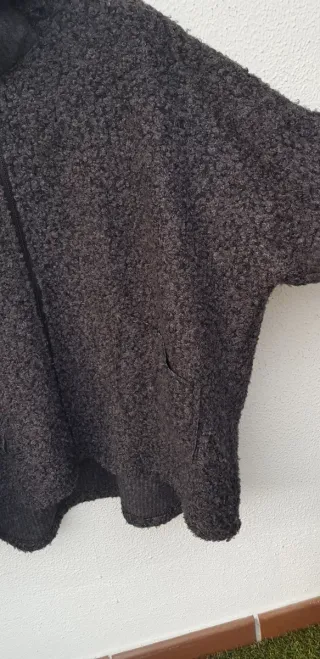 Chaqueta de lana gris