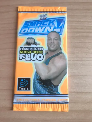 WWE SmackDown Plastikcards Nuova Serie Fluo