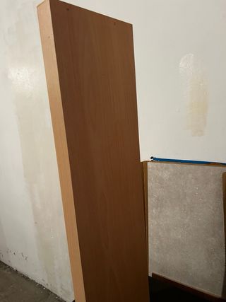 2 Baldas Lack Ikea Madera y Cerámica