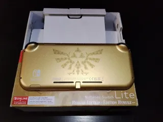 Nintendo Switch Lite Edición Hyrule + Mando Dragón