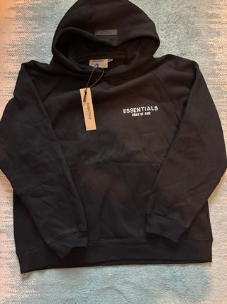 Sudadera ESSENTIALS Negra