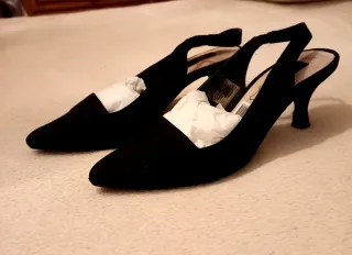 Zapatos de piel negros