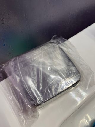 Portagioie nuovo nero e beige