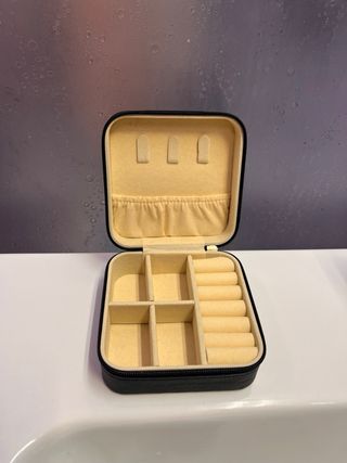 Portagioie nuovo nero e beige