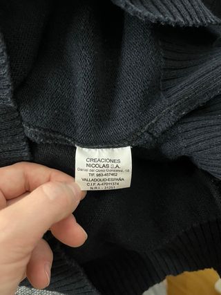 Jersey niña con camisa Agua Viva