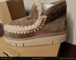 Botas Mou Beige/Marrón Talla 40