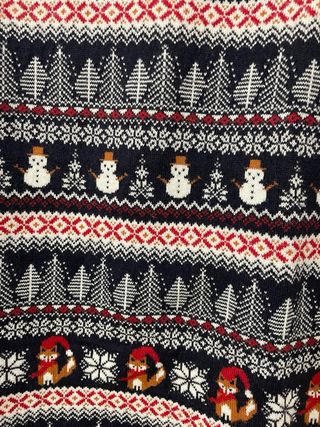 Vestido jersey navideño Esmara Talla L