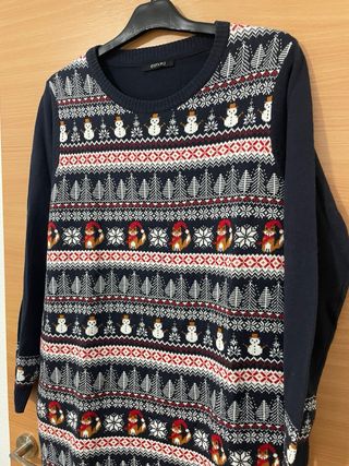 Vestido jersey navideño Esmara Talla L