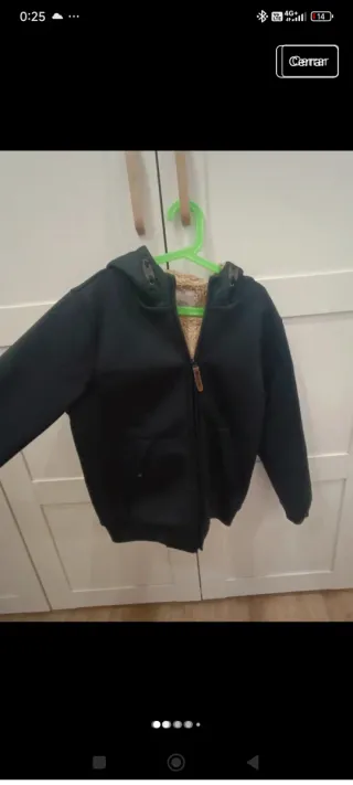 Chaqueta Zara niño 9-10 años verde