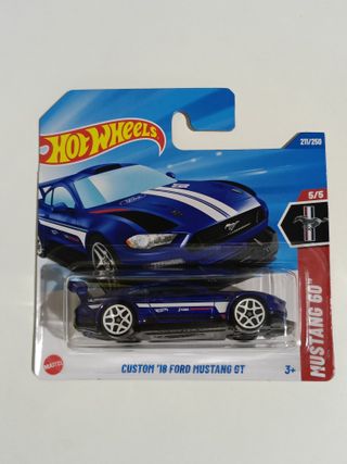 CUSTOM FORD MUSTANG GT (HOT WHEELS) TOTALMENTE NUE