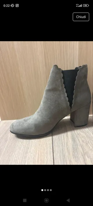 Stivaletti donna grigi